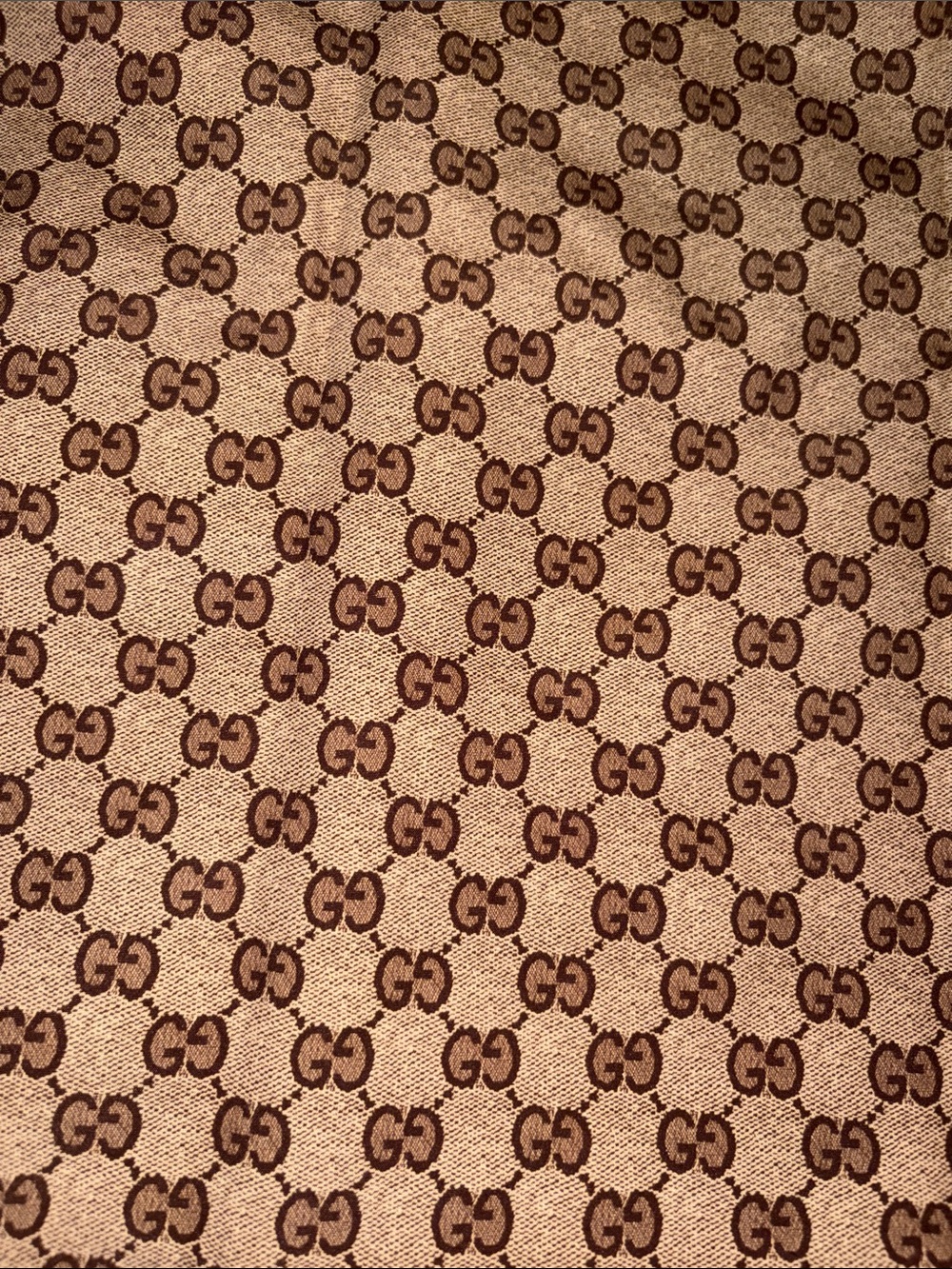 Gucci Beige Monogram Panel Hooded Bomber Jacket - Picture 6 of 6